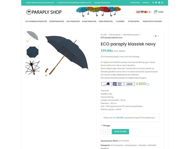 Veletableret unik webshop med B2C og B2B salg siden 2014.