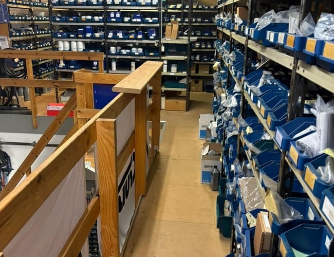 Marineværksted til salg