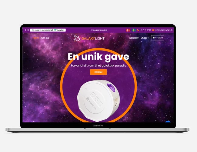 Ung nichewebshop - 604.000 DKK (inkl moms) i omsætning 