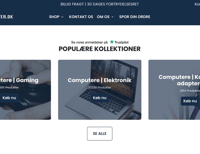 Gadgetcenter.dk - Dropshipping webshop med + 1000 produkter