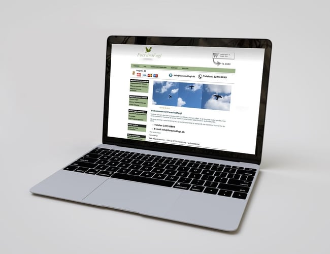 Webshop med salg af skadedyrsprodukter til B2B - Overskud før skat 30.000 kr.