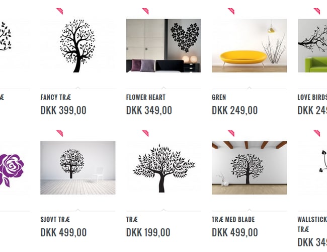 Niche webshop med et hav af muligheder