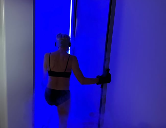 Klinik med cryoterapi og infrarød sauna sælges