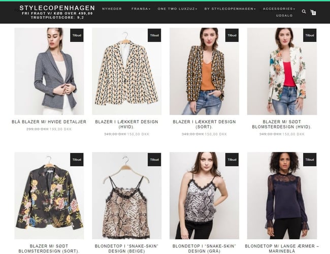 StyleCopenhagen.com - fashion webshop med dametøj & accessories