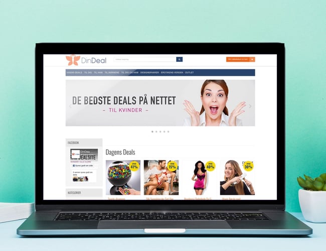 Dindeal.dk- Professionel webshop Danmarks dealsite for ”unge kvinder i alle aldre”