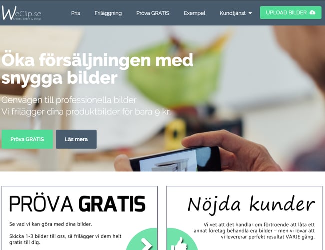 Salgspartner til Sverige søges