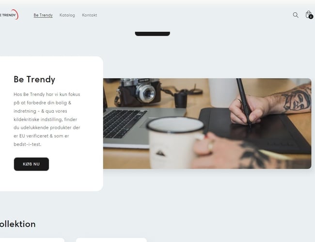Køreklar webshop | Stort udviklingspotentiale | Indenfor boligforbedring