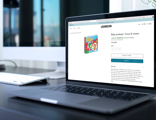 100% Køreklar dropship webshop med Legetøj