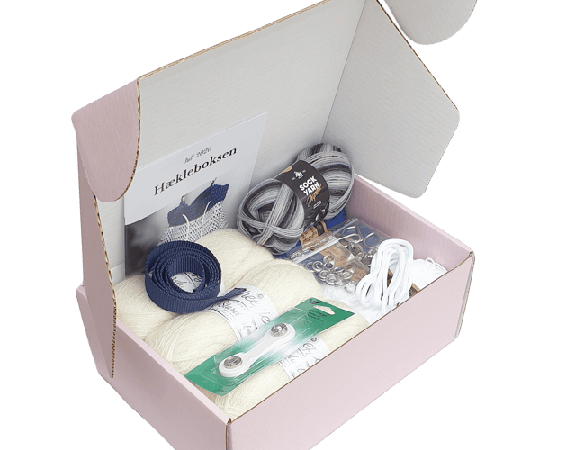 Hækleboksen.dk Abonnementsvirksomhed på Danmarks hurtigst voksende marked. - Omsætning i 2020 ca. 780.000 kr.