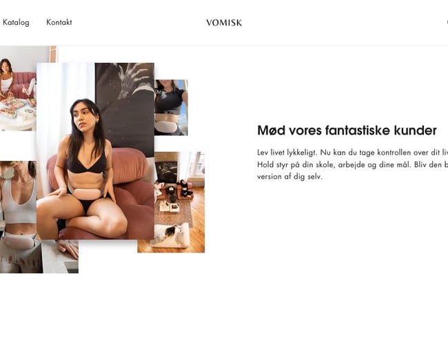 Dropshipping webshop med salg af populær menstruations lindrene produkter - 2-4 dages levering