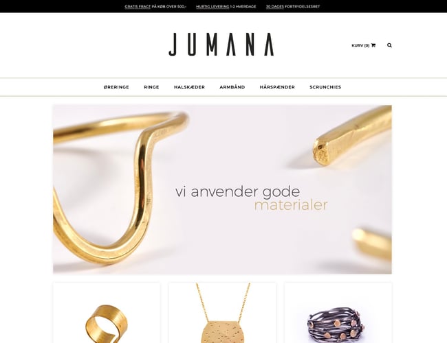 Webshop med unikke smykker - Smykker fra smykkedesignere og egne designs