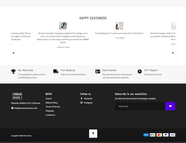 Urbandockstore.com - Webshop ready to make money by selling Wireless chargers and more