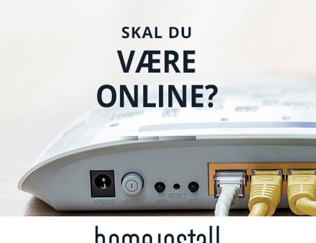 Homeinstall - installation af TV, Internet og lyd - Årlig løn til ejer: 553.000 kr. - Nordjylland (Flytbar)