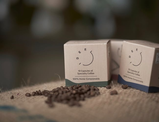 Webshop med abonnement af komposterbare kaffekapsler - Omsætning på 12 måneder: 303.482 DKK - Private label