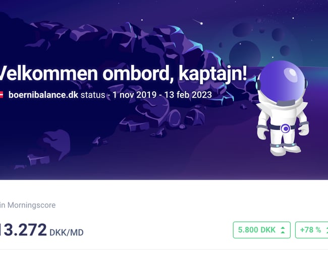 14 år gammel Webshop til salg - Børnibalance - Omsætning 3.3 millioner - Forventet 4.2 millioner i 2023