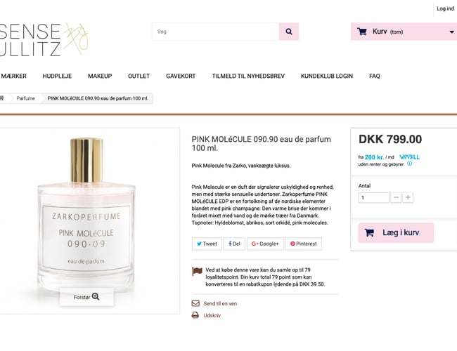 sensebyullitz.dk - Webshop med salg af unikke bæredygtige skønhedsprodukter