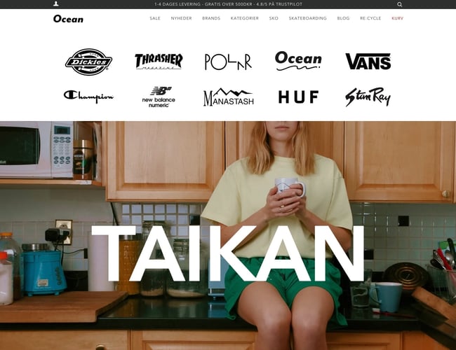 Tøjbutik med Streetwear og skate - Stort potentiale - Bruttofortjeneste: 453.886 DKK