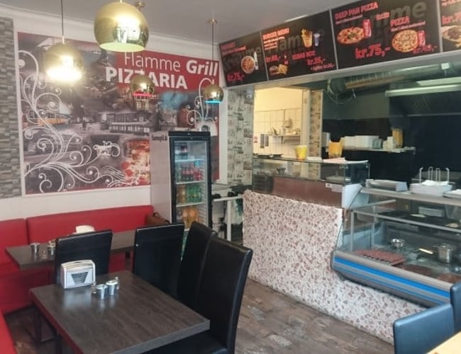 FlammeGrillen på Toftegårds Alle i Valby til salg - stigende omsætning, god beliggenhed