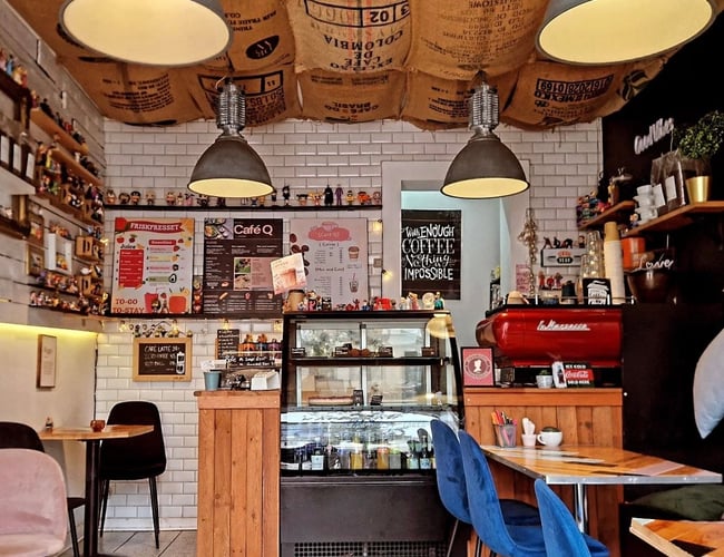 Fantastisk café i central beliggenhed i København til salg - Fast kundebase samt turister