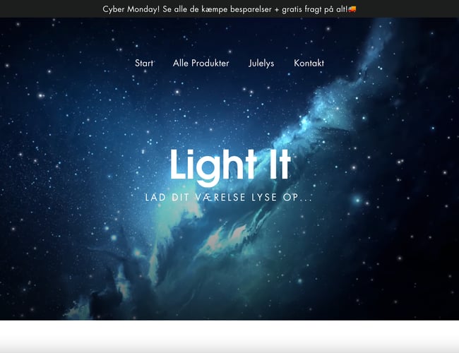 Profitable Dropshipping Webshop - Light It