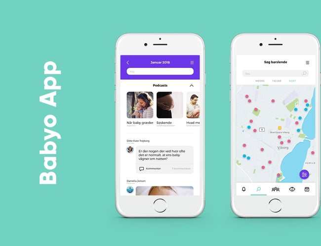 Barsels app-koncept + komplet design af app