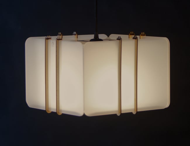 Design- og produktionsvirksomhed af lamper med egenproduktion i Danmark