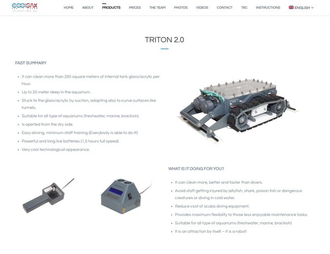 Partnerløsning - CoolSax - Udlejning af robotter til undervands rengøring og polering