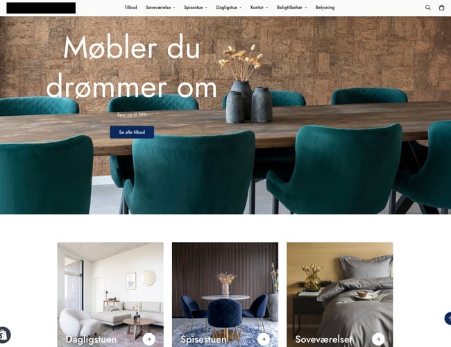 +3 mio kr i omsætning og 3.000 kunder - Webshop med boliginteriør og kugledyner sælges billigt