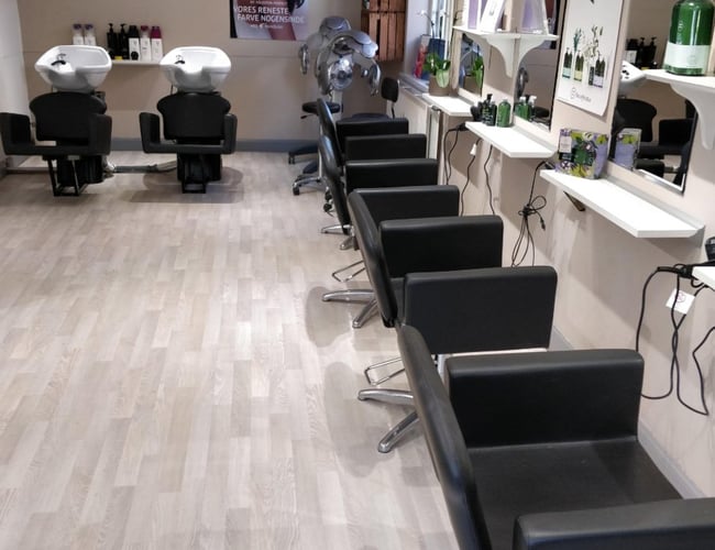 Frisør salon i Borup til salg - Overskud på 634.000 kr. 