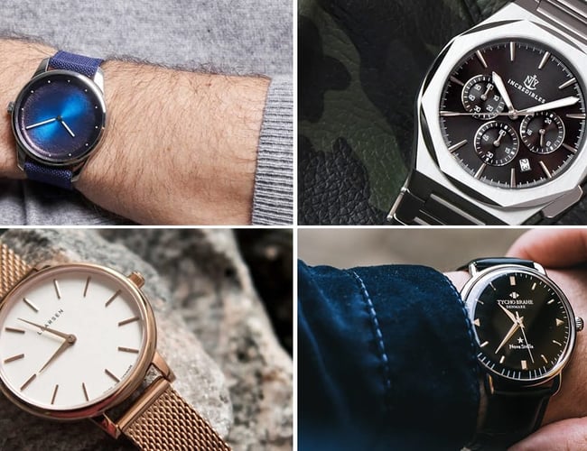 Veldrevet webshop med salg af ure fra små urmærker - Dækningsgrad: 30-32%