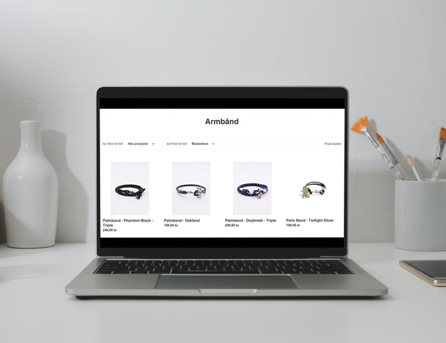 Køreklar dropshipping webshop med fede accessories!