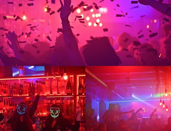 Natklub i Jomfru Ane Gade til salg - Omsætning 2021 på 7 måneder: 1.800.000 kr. Overskud: 400.000 kr.