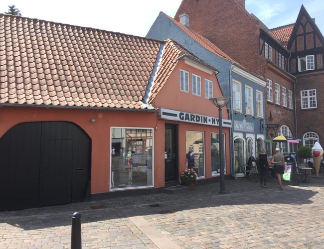 Butikslokale + Ejendom i Faaborg, meget centralt beliggende