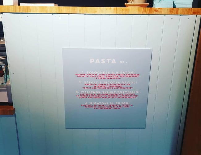 Flot italiensk pizzaria i Frederiksberg mad & kulturhus med ELLER uden maskiner