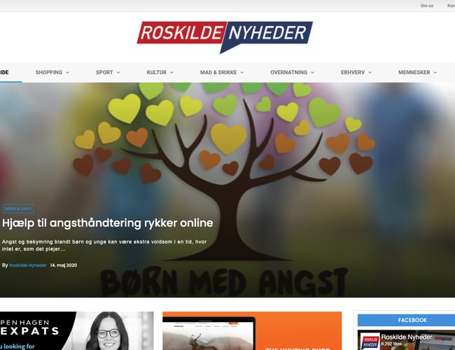 Online Avis Platform nerven i Roskilde