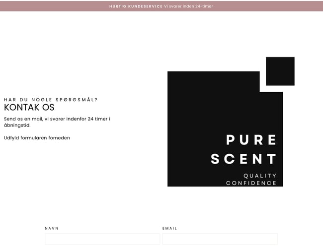 Køreklar Parfume webshop Purescent.dk - med dropshipping leverandør!