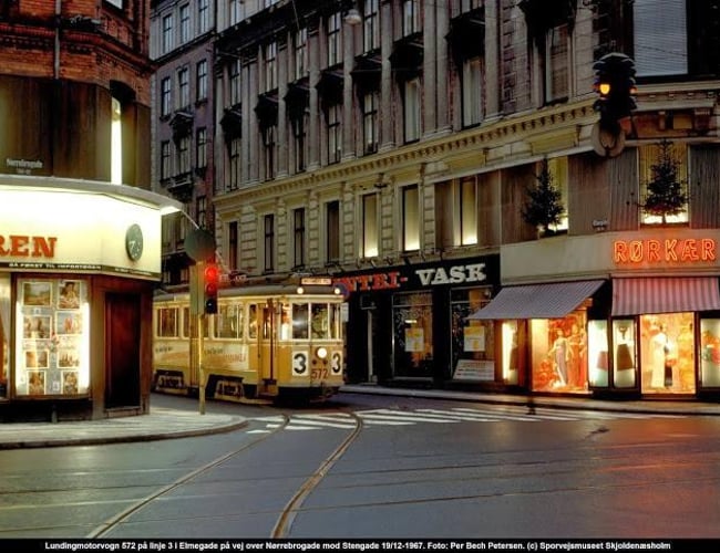 Madforretning på Nørrebrogade tæt ved Elmegade