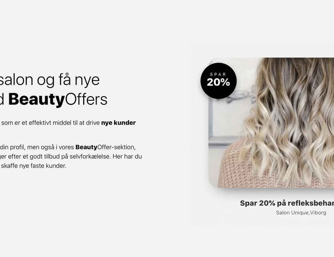 Abonnementsforretning / skønhedsplatform - 100% automatiseret og selvkørende. Brugt 350 udviklingstimer! Medfølger komplet liste med over 15.000 danske saloner / behandlere i målgruppen.
