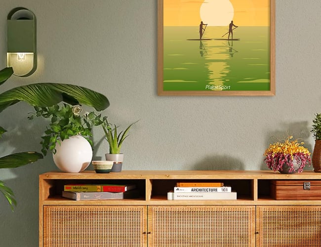 3 år gammel plakat brand, med egen webshop