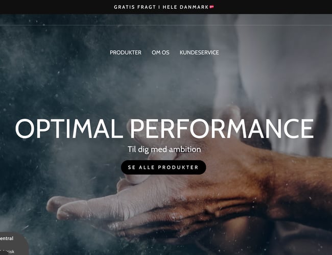 Køreklar fitnessshop - Fitnessgadget.dk