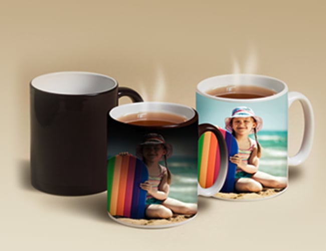 Professionelt print på magiske kopper med en god stabil omsætning