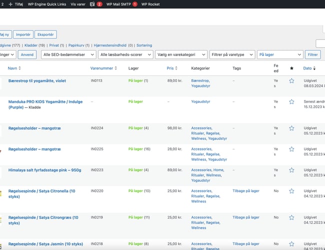 Yogastore.dk | Salg af udstyr og tilbehør til yogalivsstilen