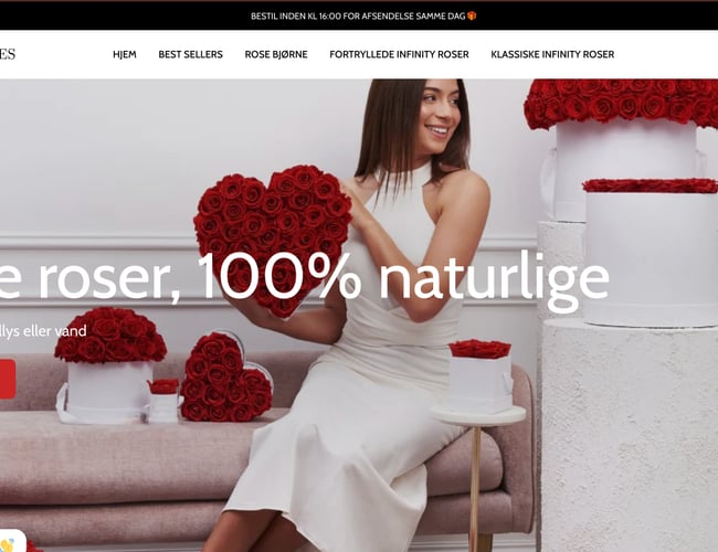 Veletableret webshop med udviklingspotentiale - Omsætning 2023 til dato 250.000 dkk