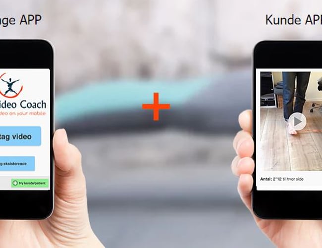 App til video (trænings) programmer - Fuldt udviklet App med tilhørende website.