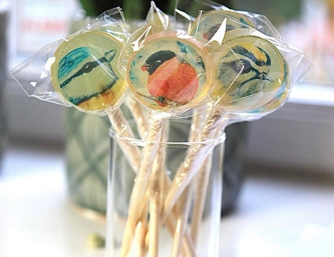 Webshop med salg af cocktail lollipops og lollipops med logo - Til salg