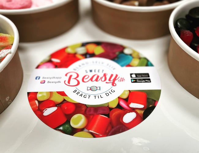 Wolt lignende app for Slik & Snacks - Bruttofortjenesten er over 50%