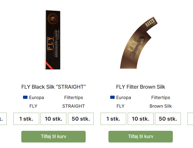 3 måneder gammel Rullegrejs webshop med store muligheder!