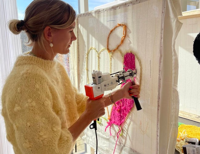 Dét håndværk alle snakker om. Tufting Studio søger samarbejde/investor