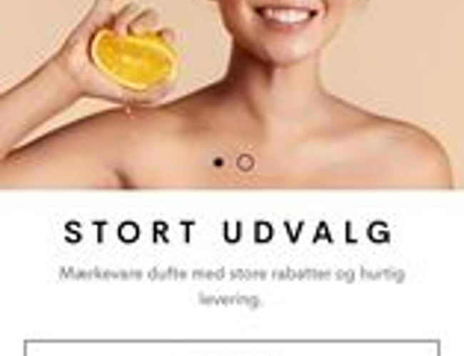 parfume webshop sælges