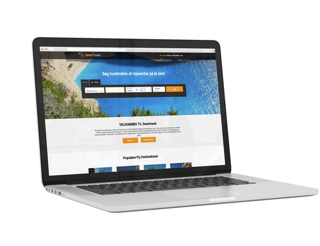 Smartravel.dk - Færdig rejsesøgemaskine til salg med affiliate aftale 